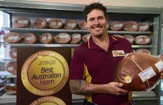 Winner Australia's best ham 2019